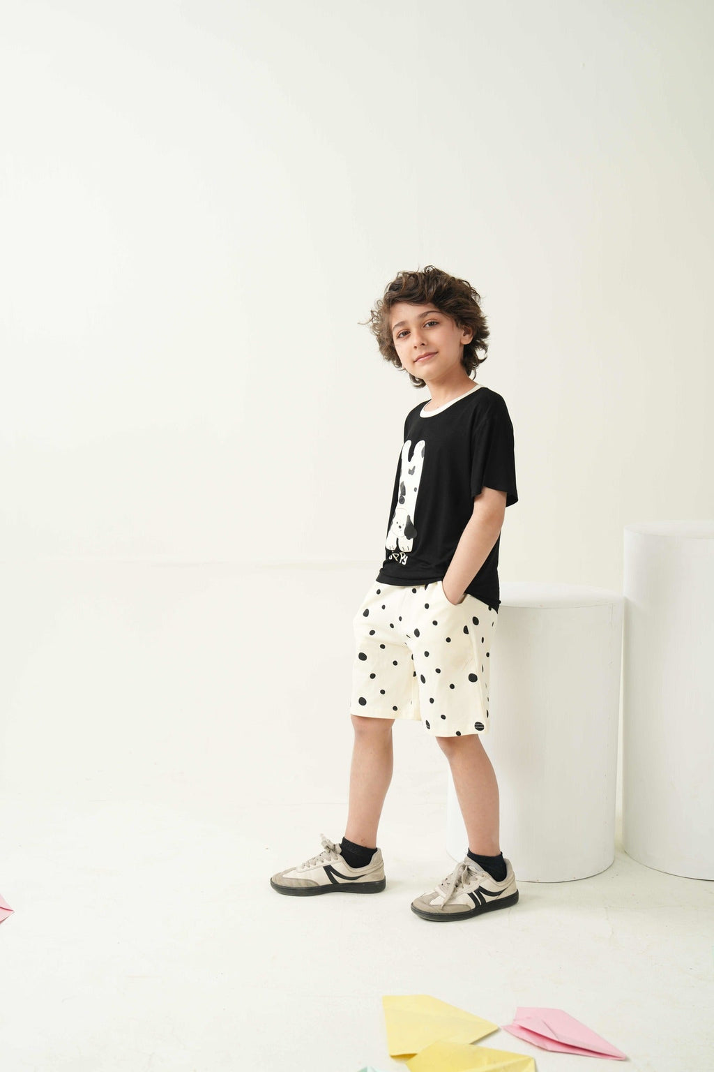 Little Paws Duo Set – Puppy Edition | Premium Kidswear – Littlemamco