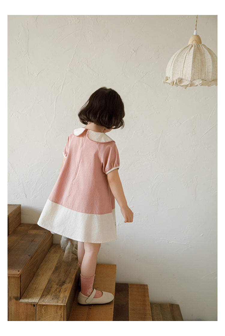 Pink Petal Summer Lounge Set | Premium Kidswear – LittleMamCo