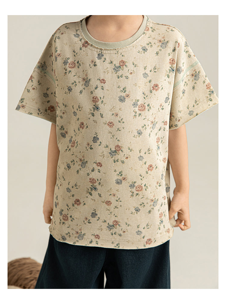 Toasted Coconut Linen Tee | Premium Kidswear – LittleMamCo