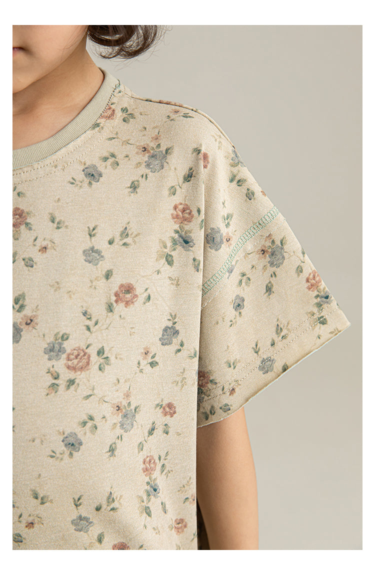 Toasted Coconut Linen Tee | Premium Kidswear – LittleMamCo