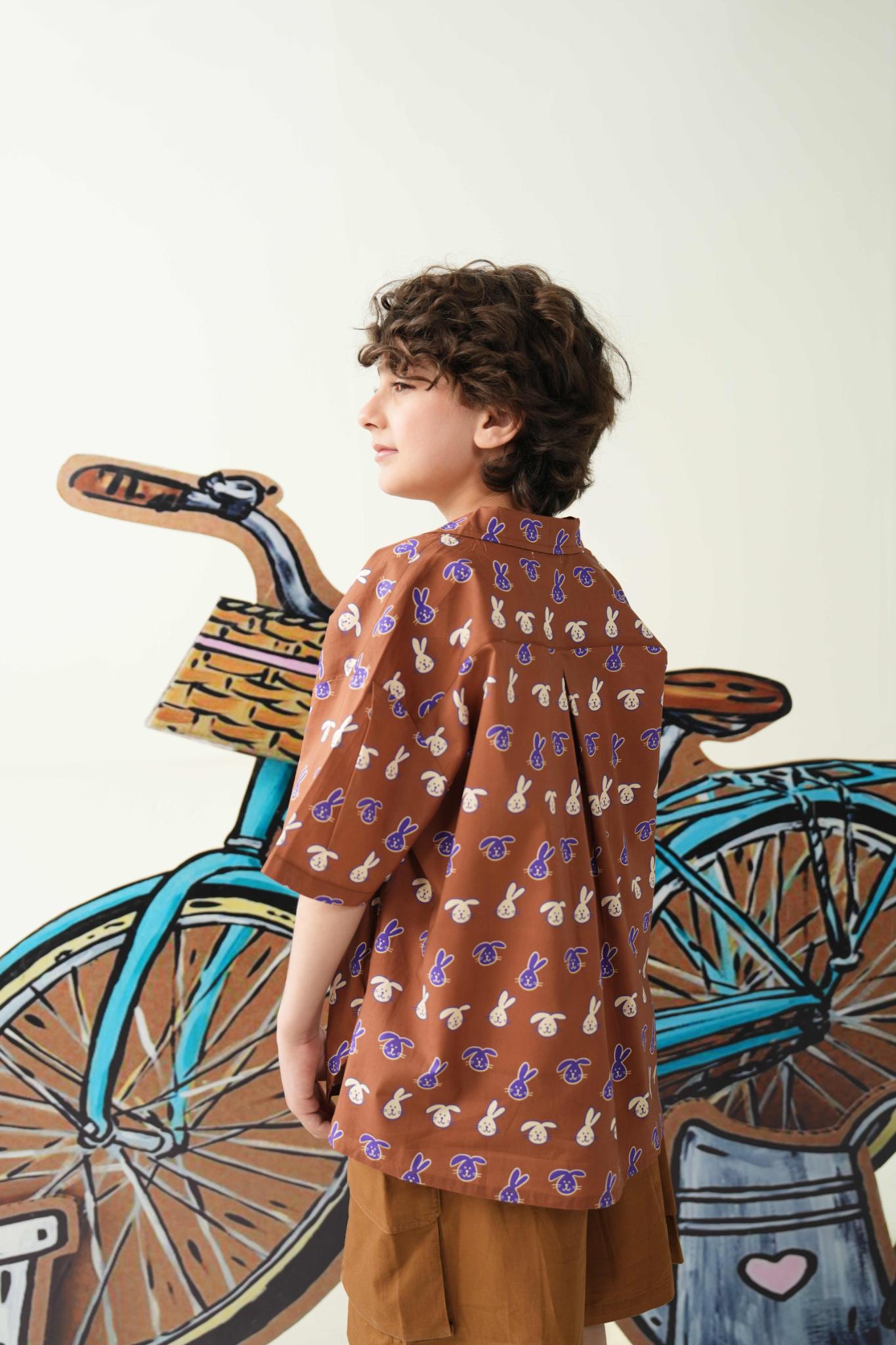 Bunny Trails Shirt | Premium Kidswear – Littlemamco