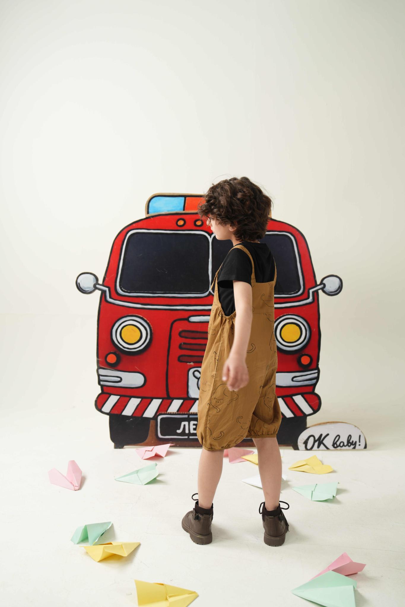 Safari Breeze Jumper Suit | Premium Kidswear – Littlemamco