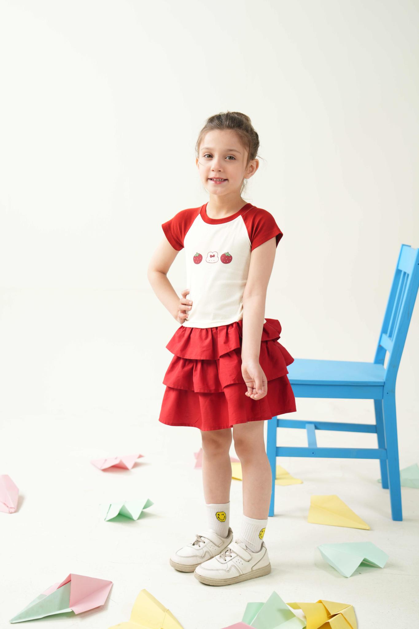 Berry Twirl Skirt | Premium Kidswear – Littlemamco