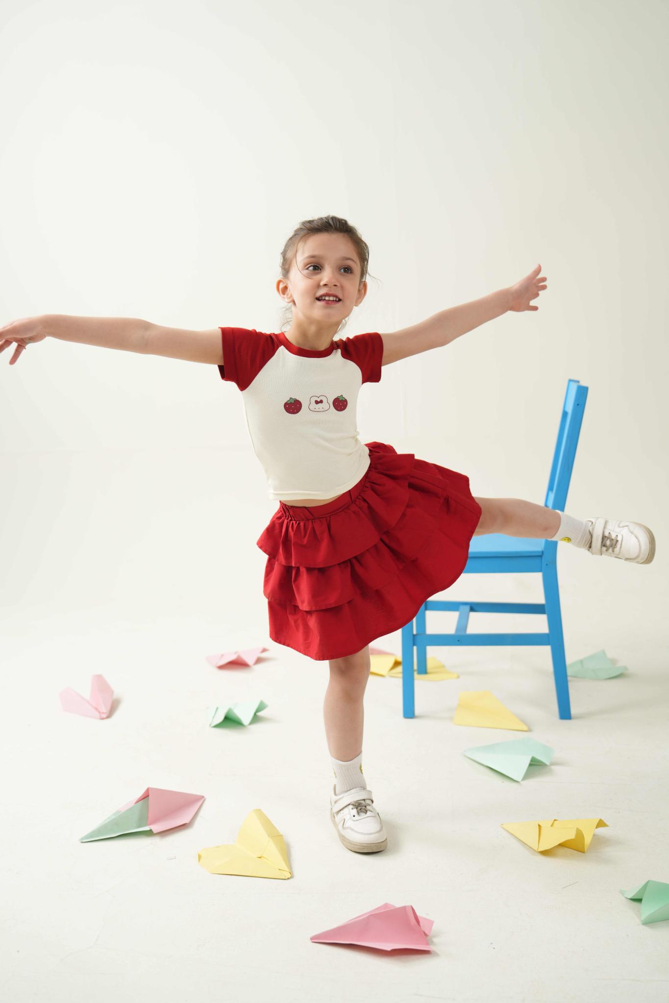 Berry Twirl Skirt | Premium Kidswear – Littlemamco