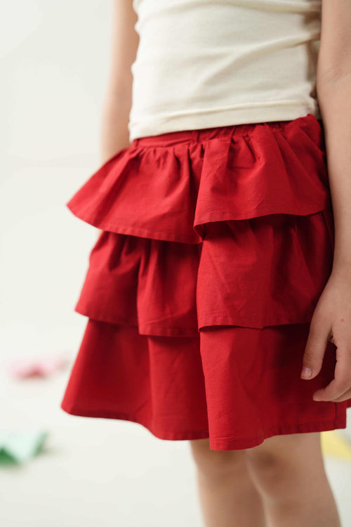 Berry Twirl Skirt | Premium Kidswear – Littlemamco