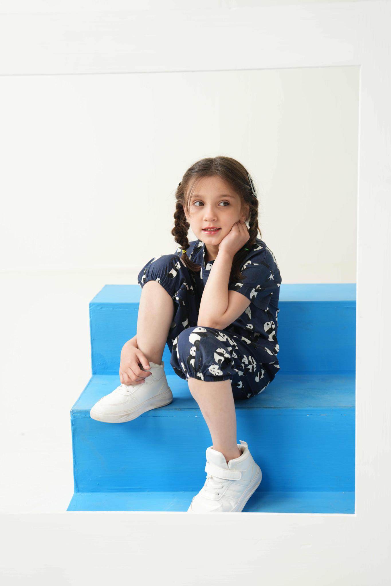 Happy Panda Tee | Premium Kidswear – Littlemamco