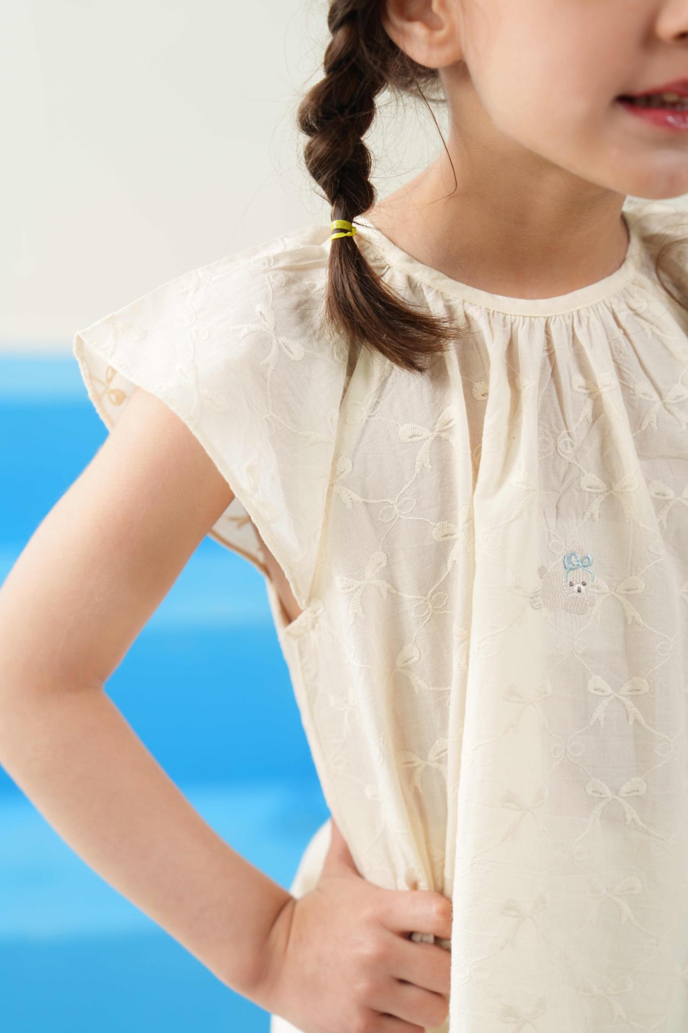 Vanilla Puff Vest | Premium Kidswear – Littlemamco