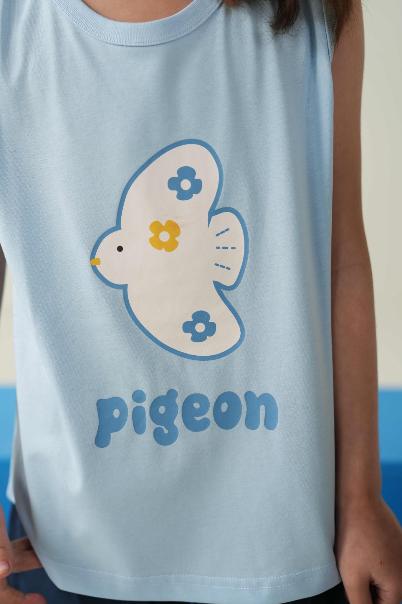 Soaring Pigeon Vest | Premium Kidswear – Littlemamco