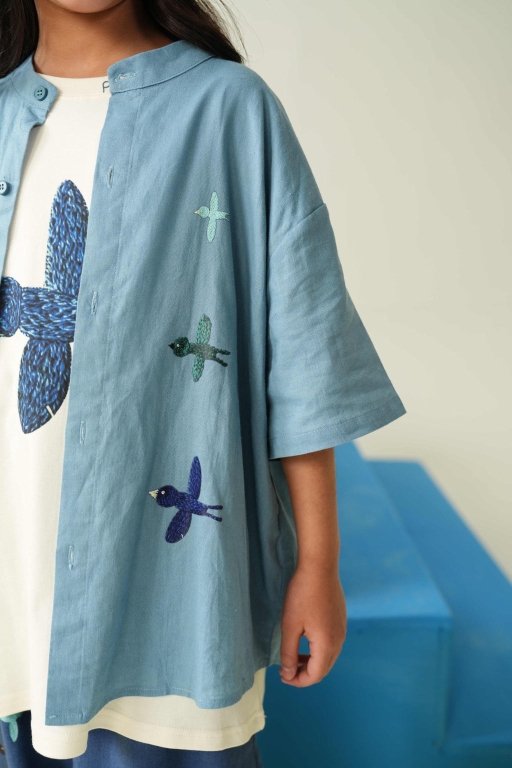 Bluebird Classic Shirt | Premium Kidswear – Littlemamco