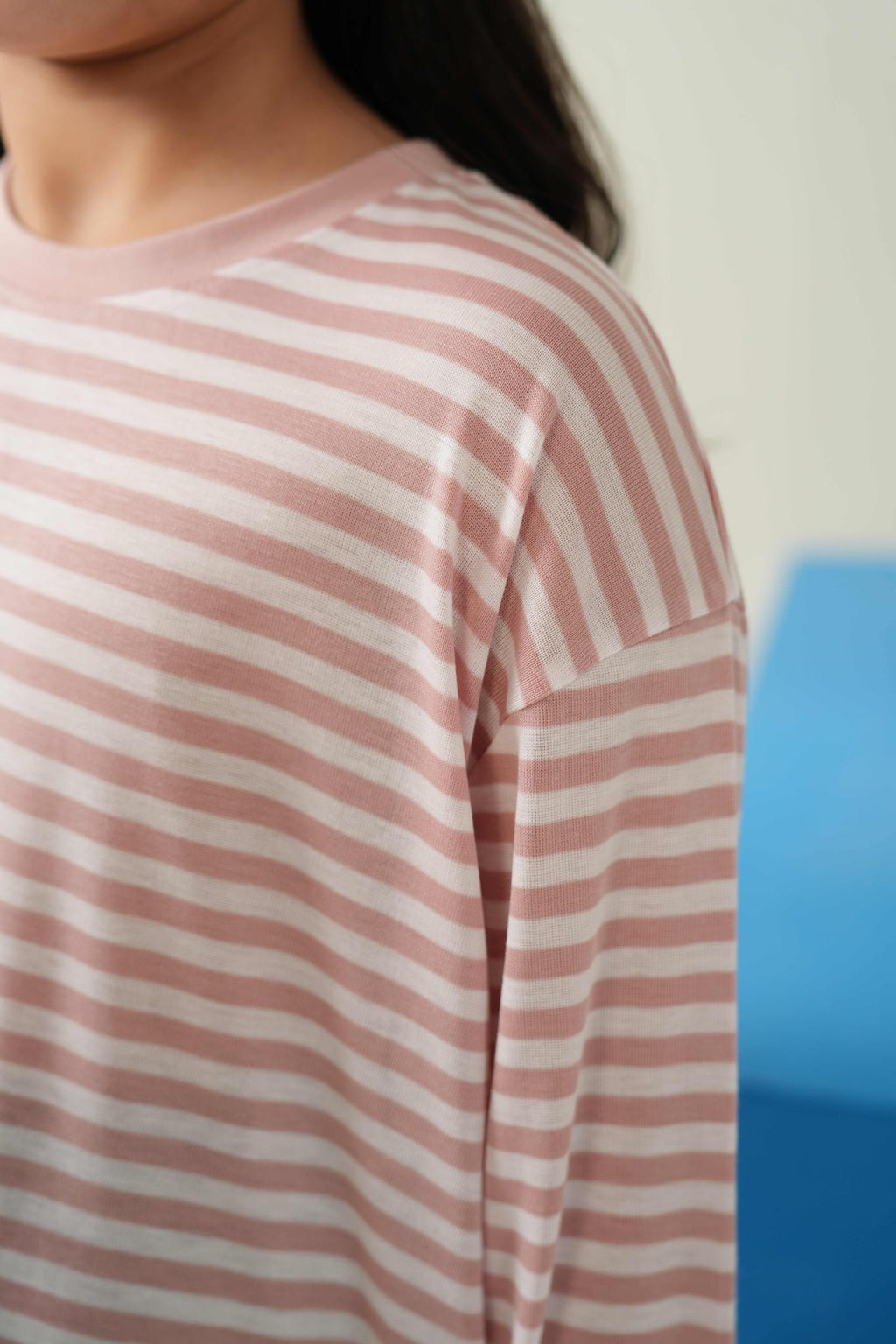 Pink Candy Stripe Tee | Premium Kidswear – Littlemamco