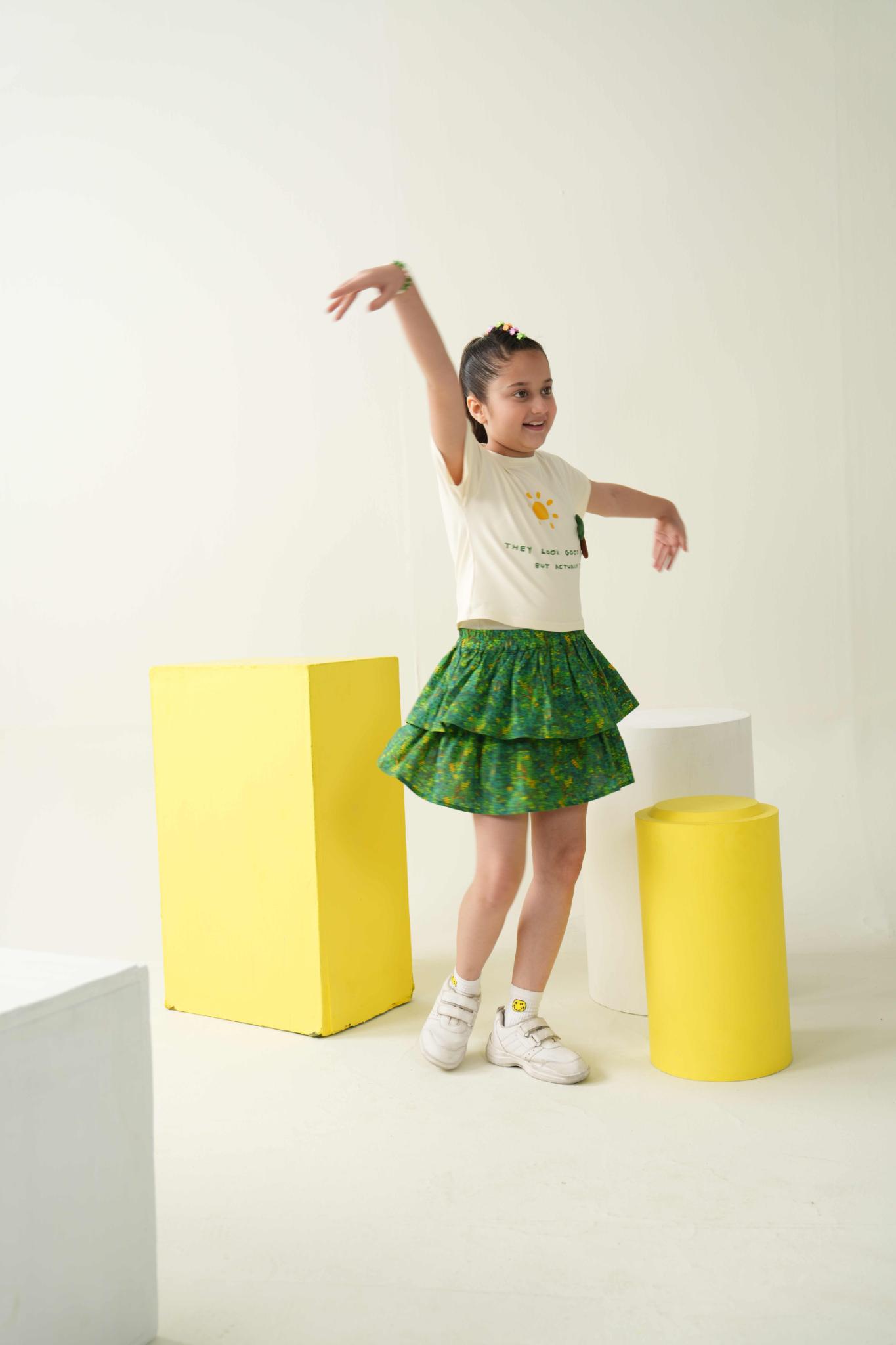 Forest Princess Dress Shirt | Premium Kidswear – Littlemamco