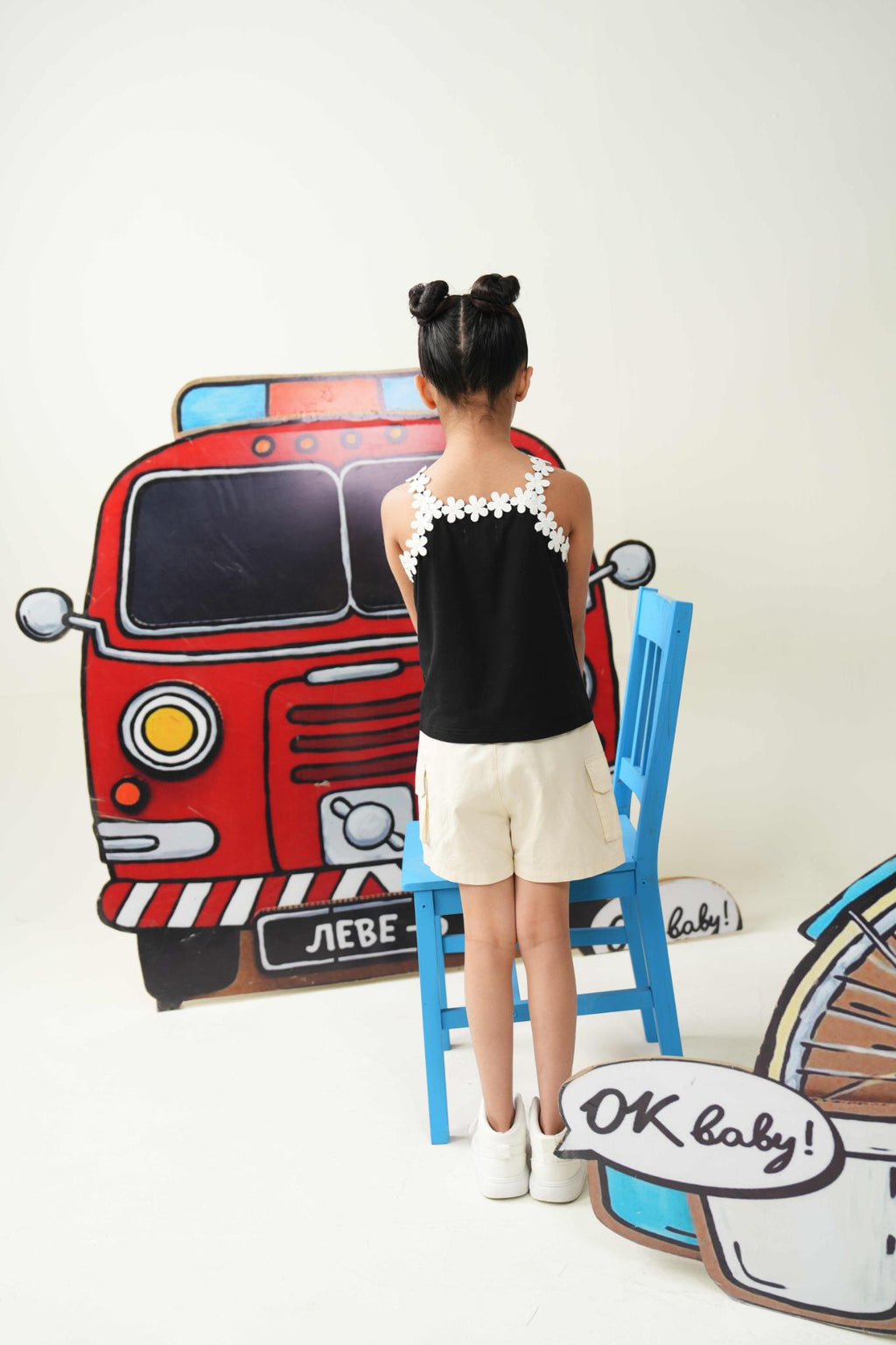 Beige Explorer Cargo Shorts | Premium Kidswear – Littlemamco